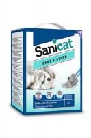 Наполнитель SANICAT Sani & Clean комкующийся